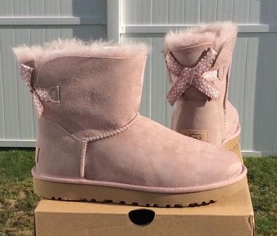 ugg mini bailey bow dusk