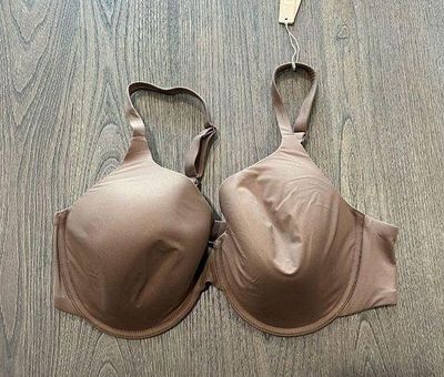 Skims Fits Everybody T-shirt Underwire Push-up Bra In Oxide