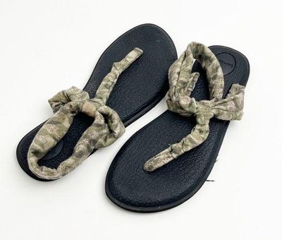 Sanuk, Shoes, Sanuk Yoga Sling Ella Flip Sandals Size