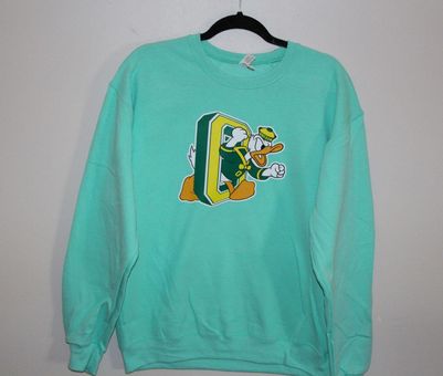 Vintage Oregon Ducks Sweatshirt Green Size L 28 72 Off