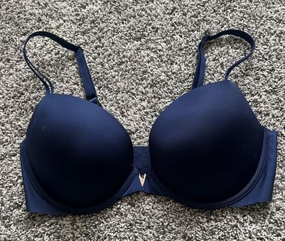 Victoria's Secret Push Up Bra Blue Size 34 D - $24 (63% Off Retail) - From  Samantha