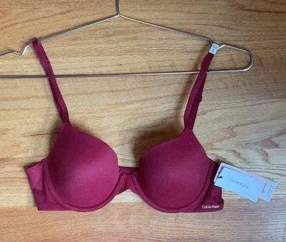 Calvin Klein Perfectly Fit Full Coverage Red Bra in 34B NWT Size undefined  - $30 New With Tags - From Mary