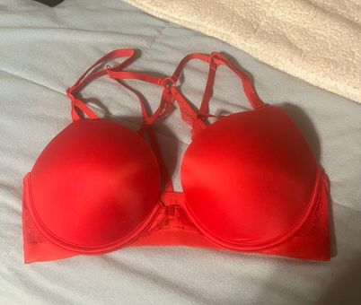 Victoria's Secret Push Up Front Clip Bra Red Size 36 D - $11 (83