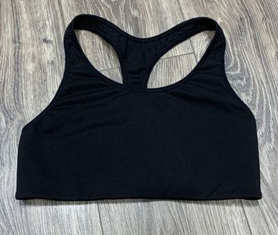 Old Navy Go-Dry Active Solid Black Sports Bra Size M - $11 - From Alyssa