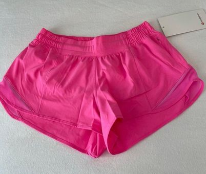 Lululemon Sonic Pink Hotty Hot shorts