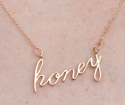 Brandy melville honey best sale necklace