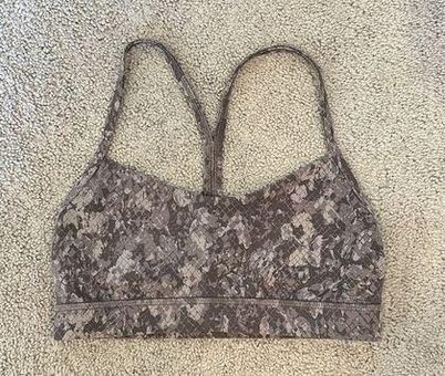 Lululemon Flow Y Bra Nulu Gray Size 6 - $32 - From Alyssa