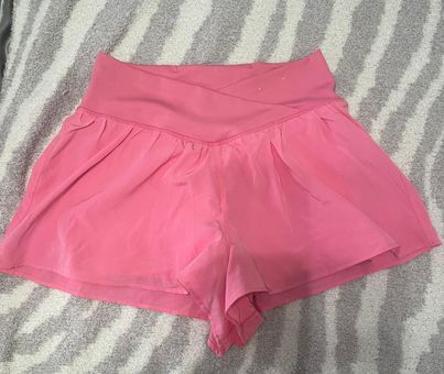 Aerie Crossover Short Dupes Pink Size M - $10 (56% Off Retail