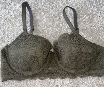 Aerie green lace demi bra Size 36 C - $16 (68% Off Retail) - From alissa