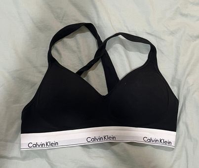 Calvin Klein Sports Bra Black Size XL - $13 (48% Off Retail) - From Maddie