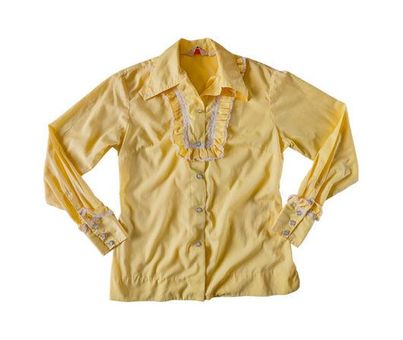 Vintage 70s H Bar C California Ranchwear Western Lace Snap