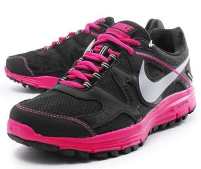 Nike Lunarfly 3 GTX Black Athletic Sneaker Shoes Womens Size 6.5 Running… -  $23 - From weilu