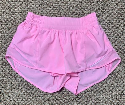 Lululemon Hotty Hot & Speed Up Shorts 2.5 Sz4 *MIAMI PINK Size 4 - $400 -  From Natalie