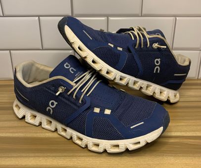 Women's Navy Blue/White Sneakers Tennis Shoes