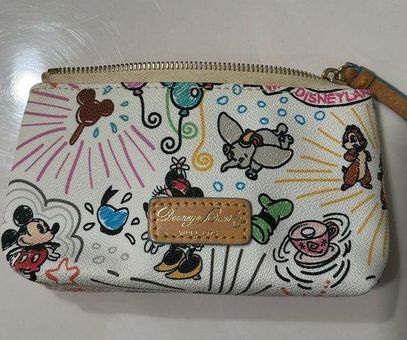 Dooney Bourke Disney Sketch Cosmetic Case 45 New With