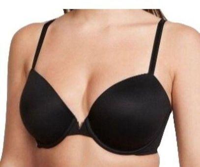 Victoria's Secret Love Cloud Black Smooth Lightly Lined Demi Bra