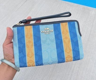 COACH Large Corner Zip Wristlet