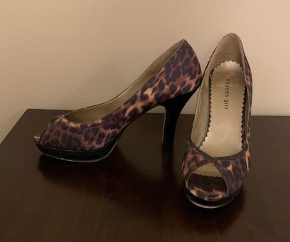 madden girl peep toe heels