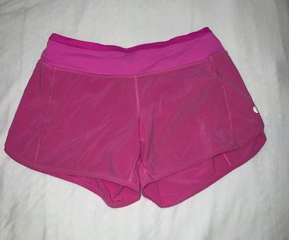 Lululemon Sonic Pink Speed Up Shorts 4” Size 6 - $45 (30% Off Retail) -  From Madelaine