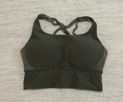 CRZ Yoga Olive Sports Bra Green Size M - $18 - From Acelyn