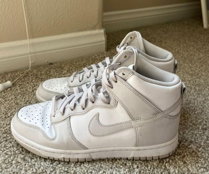 Nike Dunk High Retro White Vast Grey Size 9 - $115 (50% Off Retail) - From  Bliss