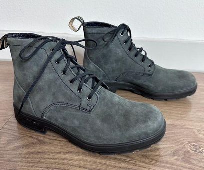 Blundstone 6 US Women s 9 Men s 7 Gray Lace Up Boots Size