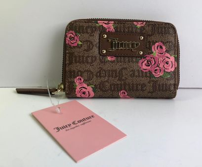 Juicy Couture Pink Long Zip Wallet