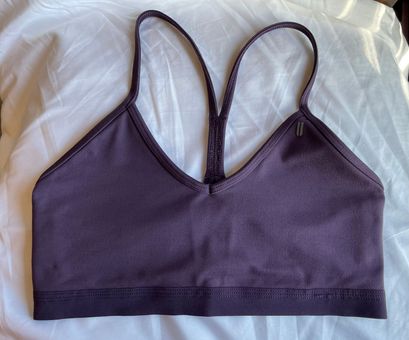 Nobull V-Neck Sports Bra Purple Size M - $25 (51% Off Retail) - From Cyn