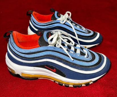 Nike Air Max 97 'Midnight Navy Habanero Red