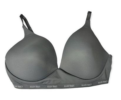 Ellen Tracy Bra Wireless Gray Women's Size 38D - $21 - From Katrina