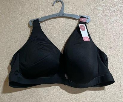 Cacique NWT lightly lined no-wire comfort bliss black bra - 52C Size  undefined - $25 New With Tags - From Maria