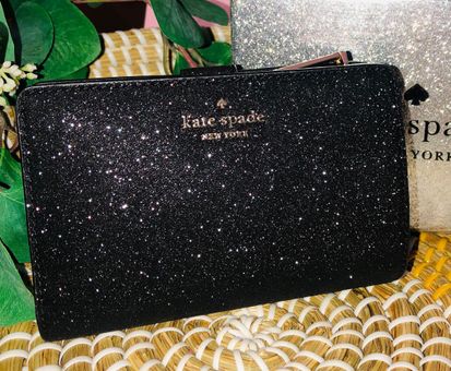 Kate Spade New York Kate Spade K4624 Glitter Fabric Black Crossbody Bag  India | Ubuy