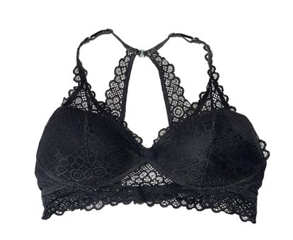 Gilly Hicks Hollister Black Lace Strappy Racerback Bralette - $18 - From  Courtney