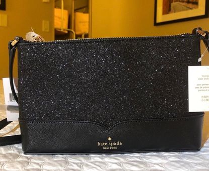 kate spade glitter purse