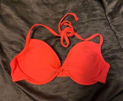 H & M Push-up Bikini Top in Orange