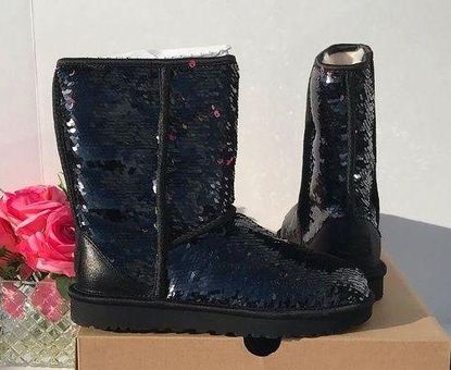 UGG Classic Short Sequin Boots