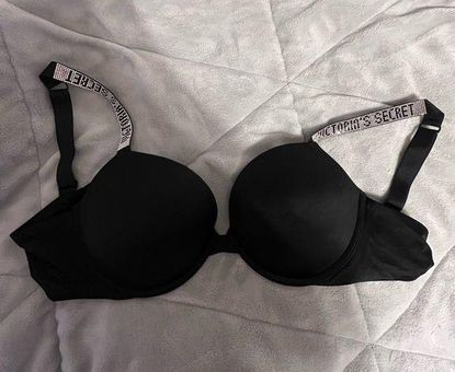 Shine Strap Push-Up Bra