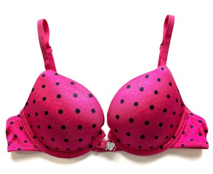 Victoria's Secret 34B VS Sexy Little Things Pink Polka Dot Push Up