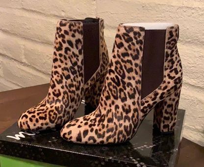 Sam Edelman Booties | Sam Edelman Leopard Booties | Color: Multi | Size: 7