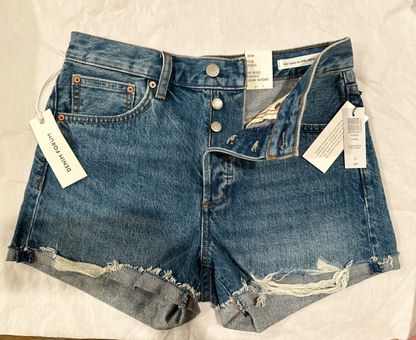 Denim Forum THE YOKO HI-RISE MICRO JEAN SHORT