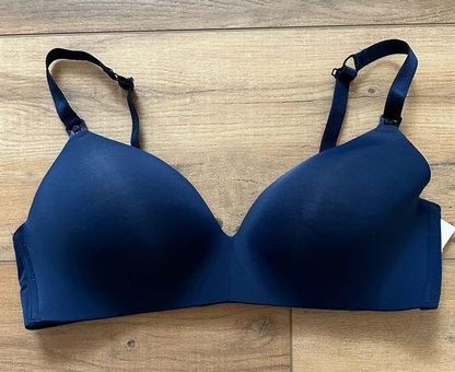 Auden Bra 40D Nursing Navy Blue Womens Lingerie T-Shirt Wirefree Soft  Comfort NW Size undefined - $14 New With Tags - From Alexis