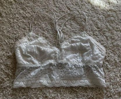 Gilly Hicks, Intimates & Sleepwear, Gilly Hicks By Hollister Bralette  Size Large In White