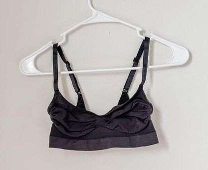 SEAMLESS SCULPT BRALETTE | ONYX