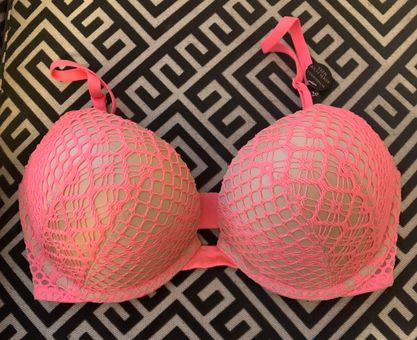 Victoria's Secret Bombshell Plunge Bra Pink Size 32 D - $9 (84% Off