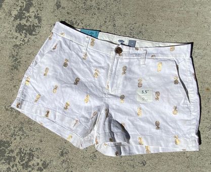 old navy pineapple shorts