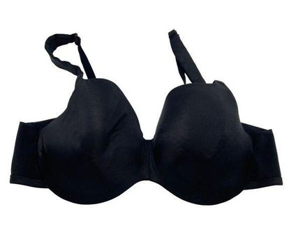 Cacique Lane Bryant Lightly Padded Solid Black Underwire Bra Women's Size  44C - $19 - From Annette