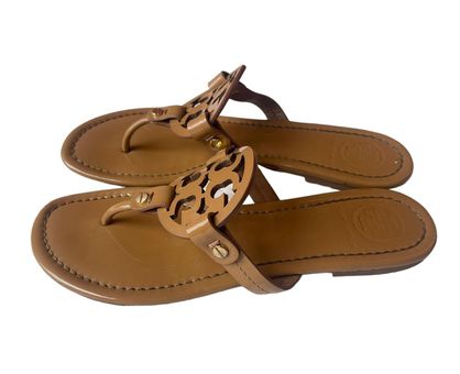 Sand patent store miller sandals