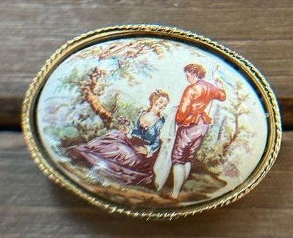 Vintage fragonard store brooch