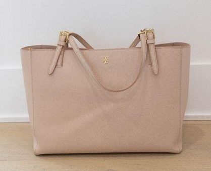 Tory Burch York Saffiano Leather Tote - Light Pink - $139 - From Emily