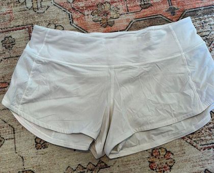  Lululemon White Shorts